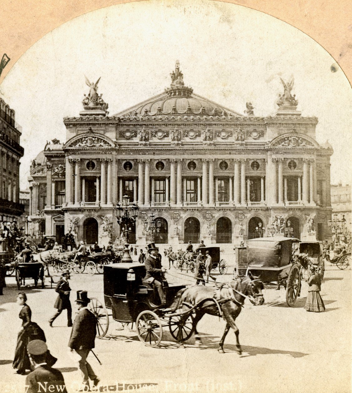 Grand Opera House, Pariisi, 1800-luvun loppu. tekijältä Griffith and Griffith