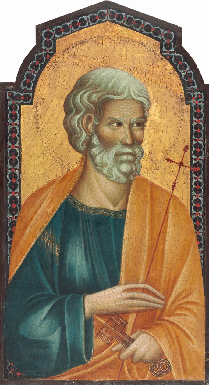 Pyhä Pietari, n. 1310. tekijältä Grifo di Tancredi