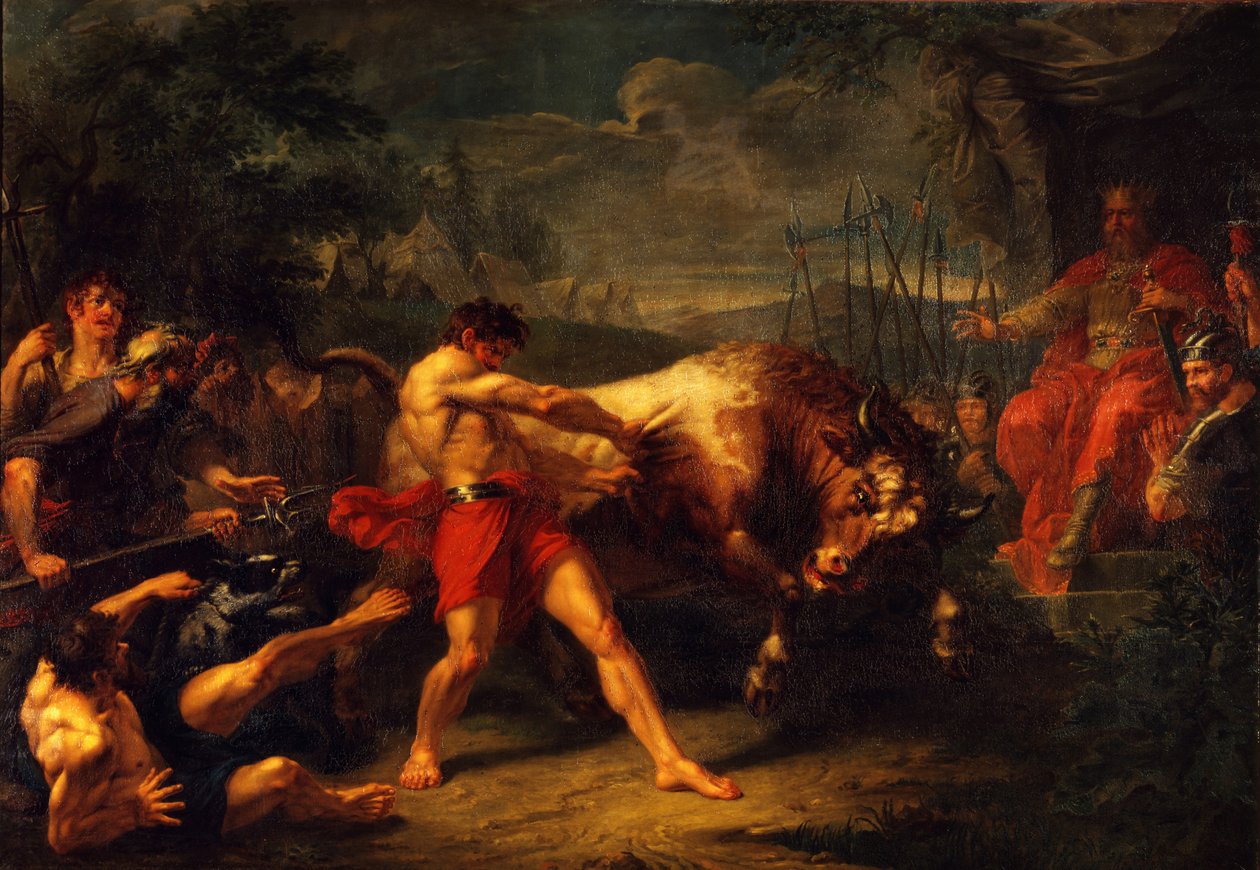 Yan Usmarin voimakoe, 1796 tekijältä Grigori Ivanovich Ugryumov