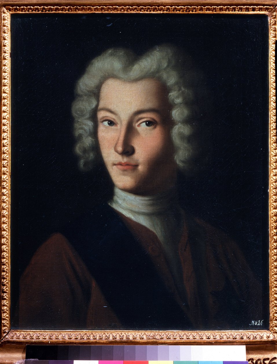 Venäjän tsaari Pietari II:n (1715-1730) muotokuva (Venäjän tsaari Pietari II:n muotokuva). Grigori Dmitrievich Molchanovin maalaus (noin 1730-1786 jälkeen), öljy kankaalle, 1700-luvun venäläistä taidetta. Valtion Tretjakovin galleria, Moskova. tekijältä Grigory Dmitriev Molchanov