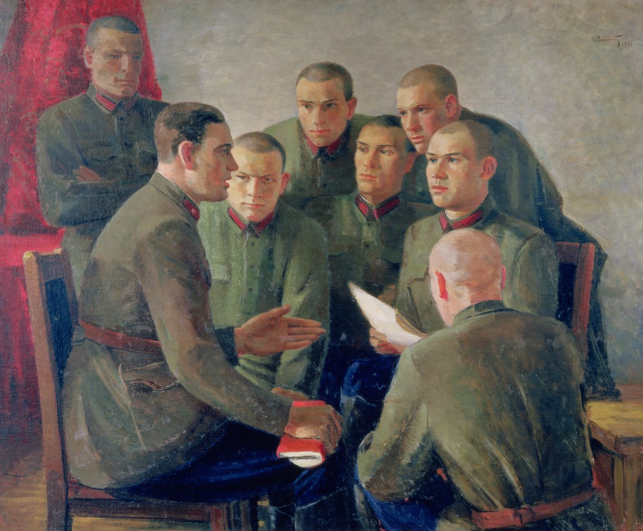 Poliittinen keskustelu tekijältä Grigory Grigorievich Ryazhsky