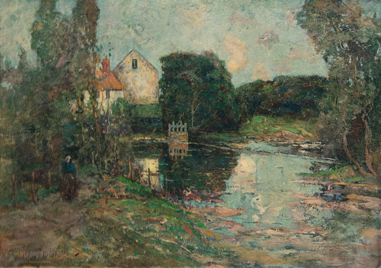 "Cluden Mill", 1907 tekijältä Grosvenor Thomas