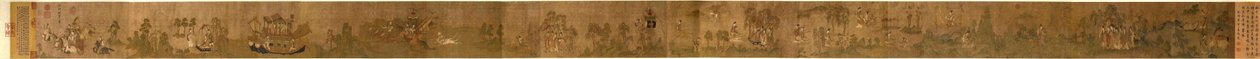 Gu Kaizhi, Luo -joen nymfi, Gugong (palatsimuseo), Peking tekijältä Gu Kaizhi
