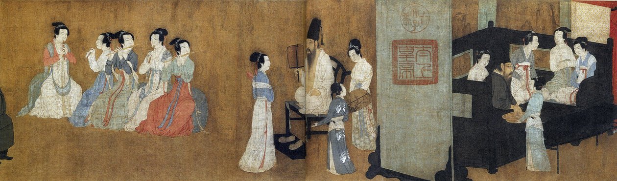 Han ξ:n yöjuhlat (yksityiskohtaisesti) par GU hongissa tekijältä Gu Hongzhong (after)