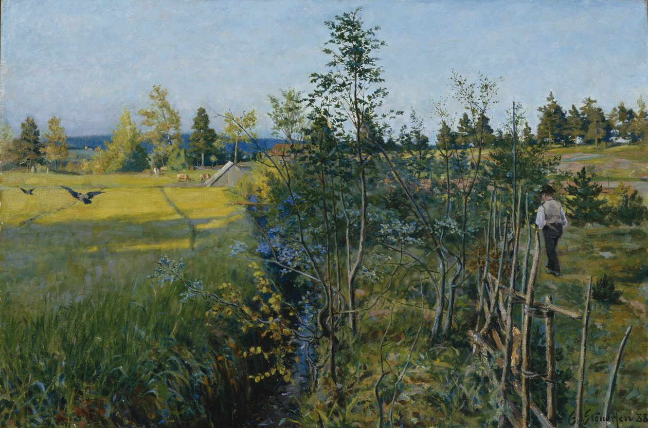 Kesäpäivä tekijältä Gudmund Stenersen