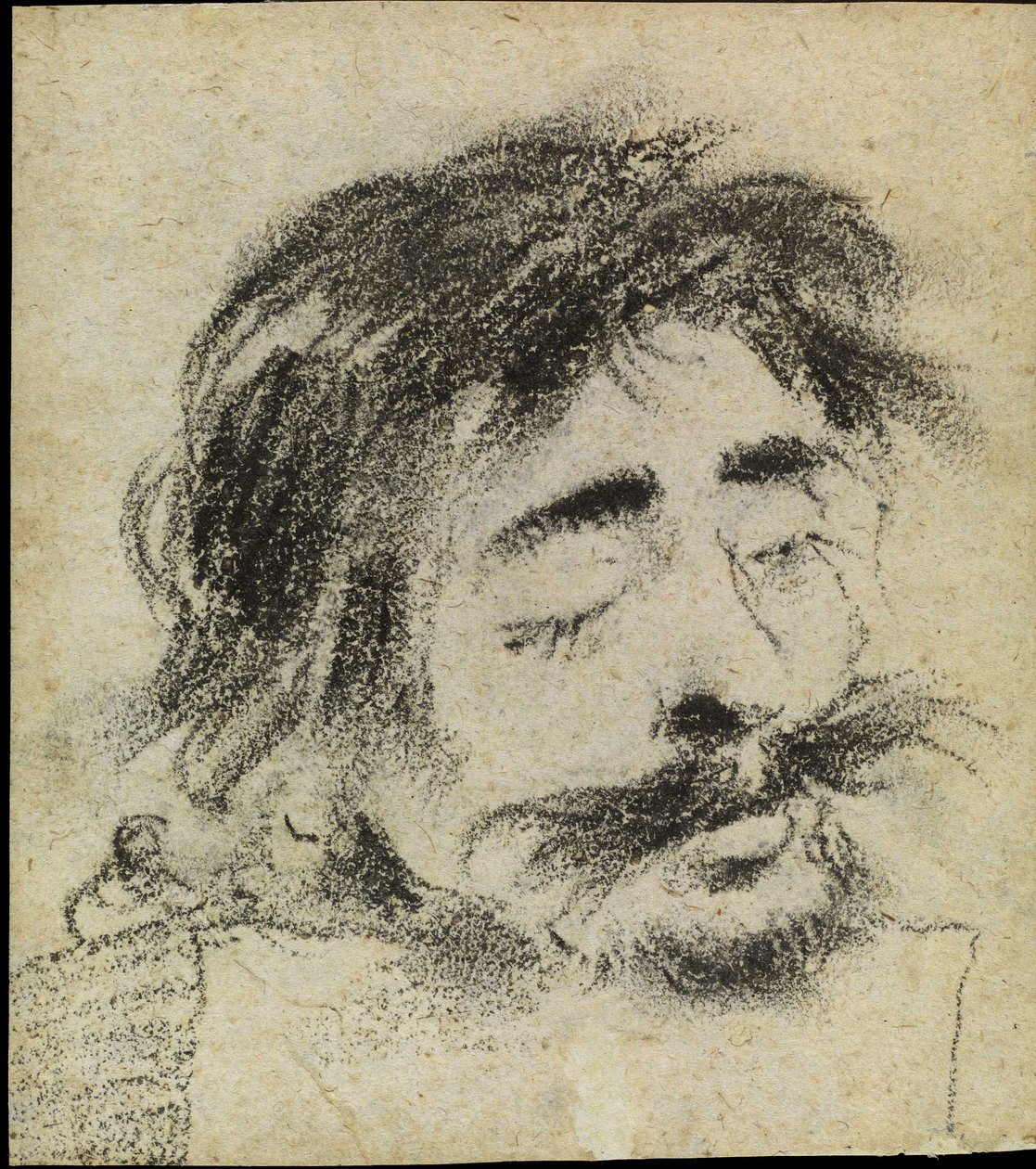 Katkaistun miehen pää tekijältä Guercino