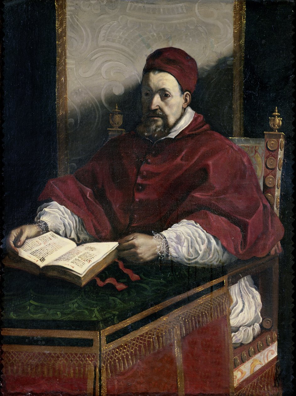 Paavi Gregorius XV (1554-1623) tekijältä Giovanni Francesco Barbieri