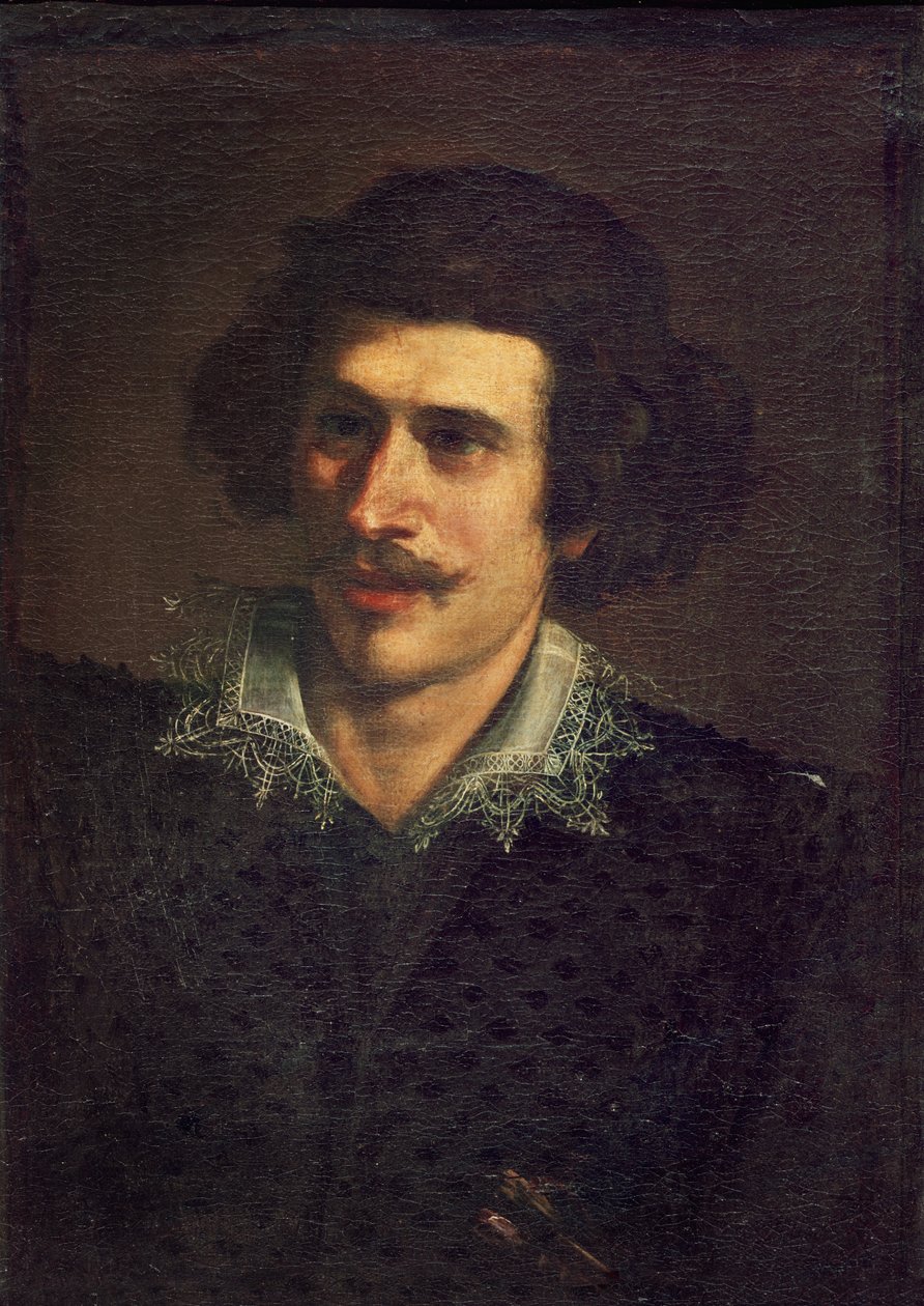 Omakuva, tai Nuoren miehen muotokuva tekijältä Giovanni Francesco Barbieri