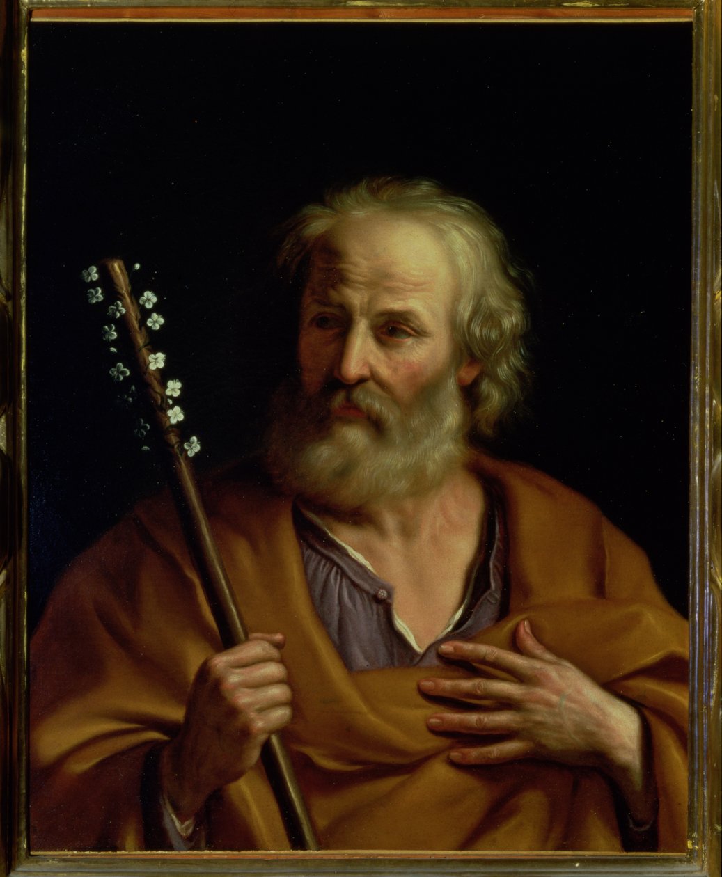 Pyhä Joosef tekijältä Giovanni Francesco Barbieri