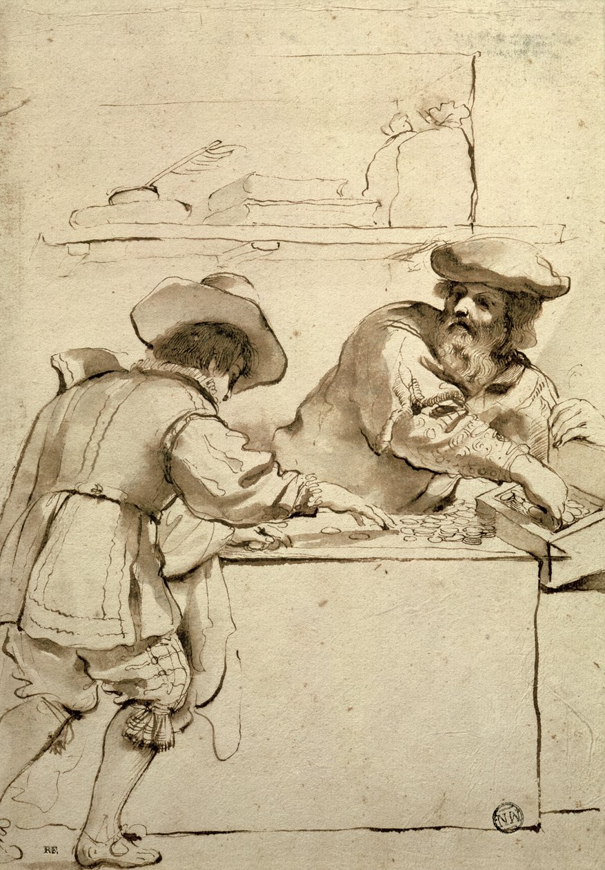 Rahalainaaja tekijältä Giovanni Francesco Barbieri