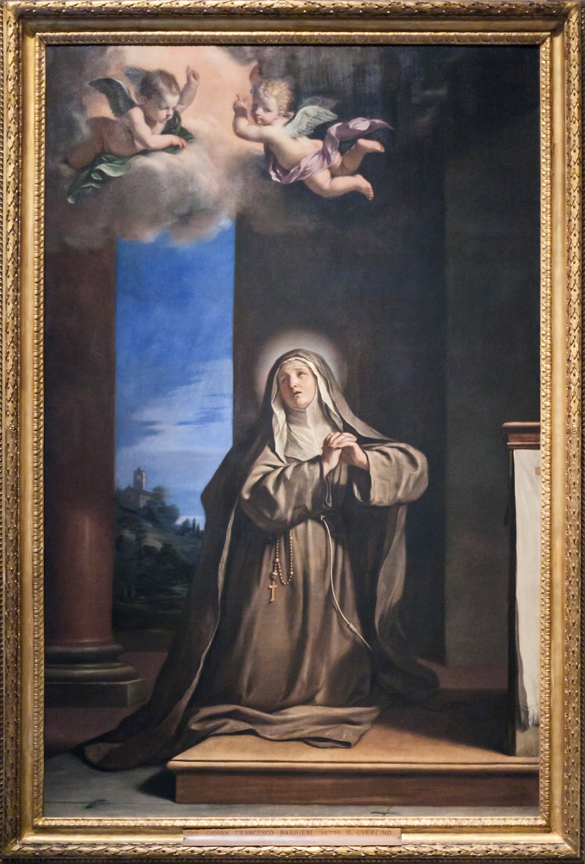 Pyhä Maria Magdaleena katuvainen (öljy kankaalle) tekijältä Guercino (1591 1666)