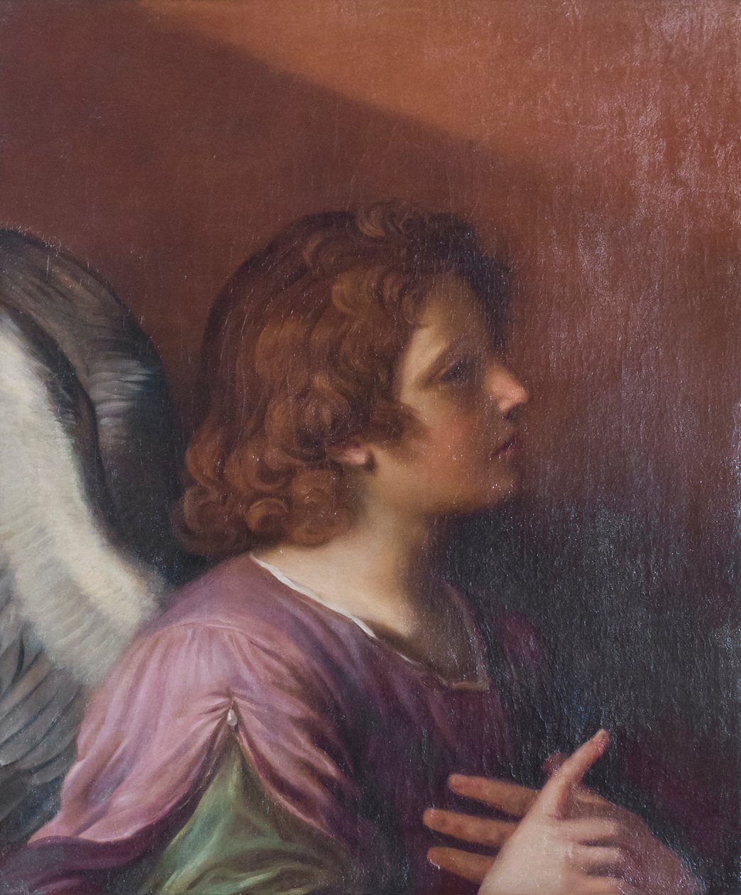 Arkkienkeli Gabriel tekijältä Guercino (1591 1666)
