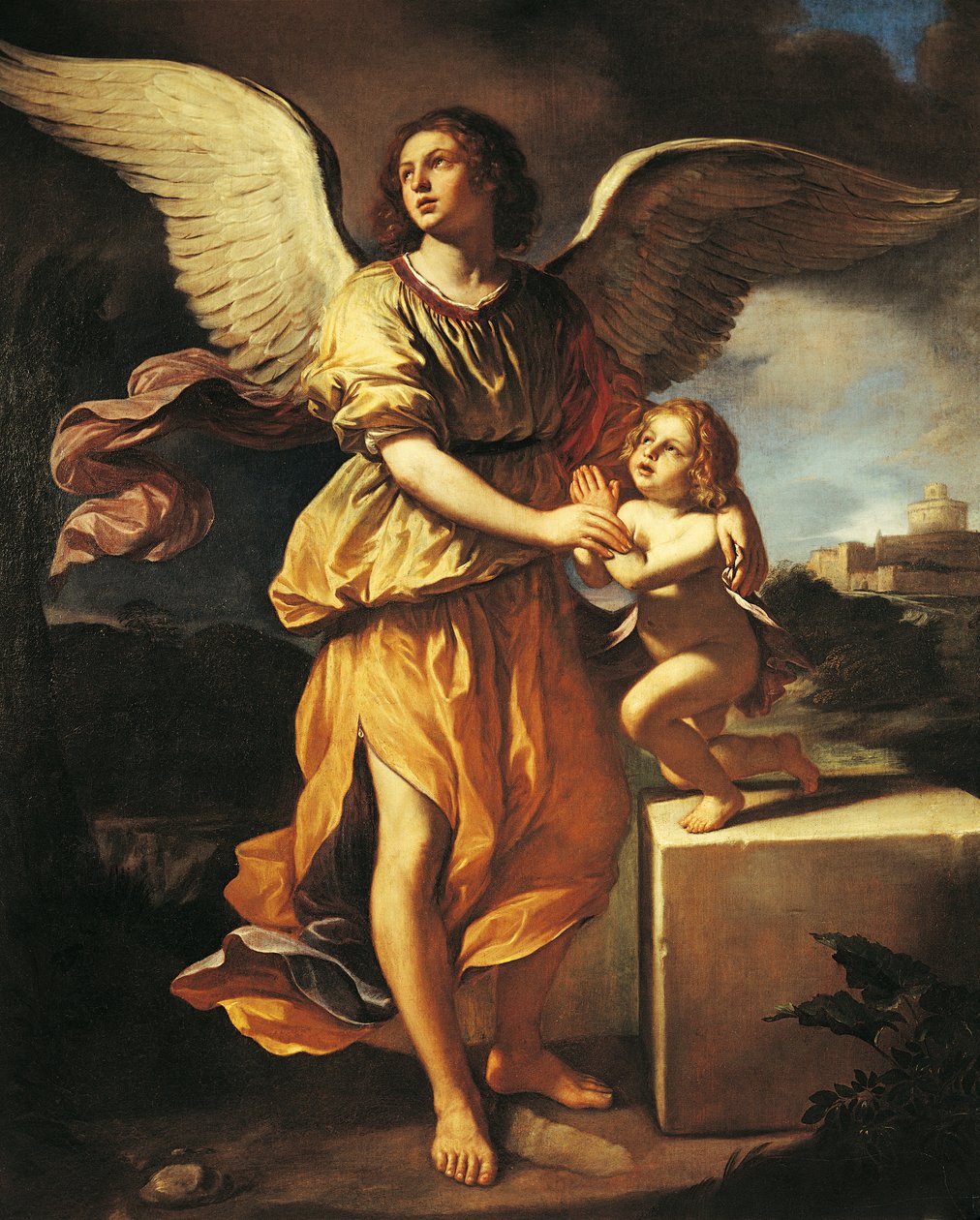 Suojelusenkeli tekijältä Guercino