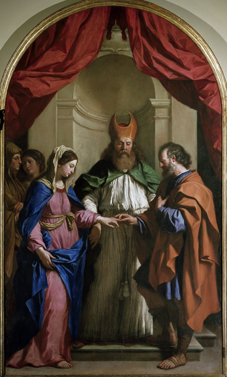 Neitsyen häät (öljy kankaalle tekijältä Guercino