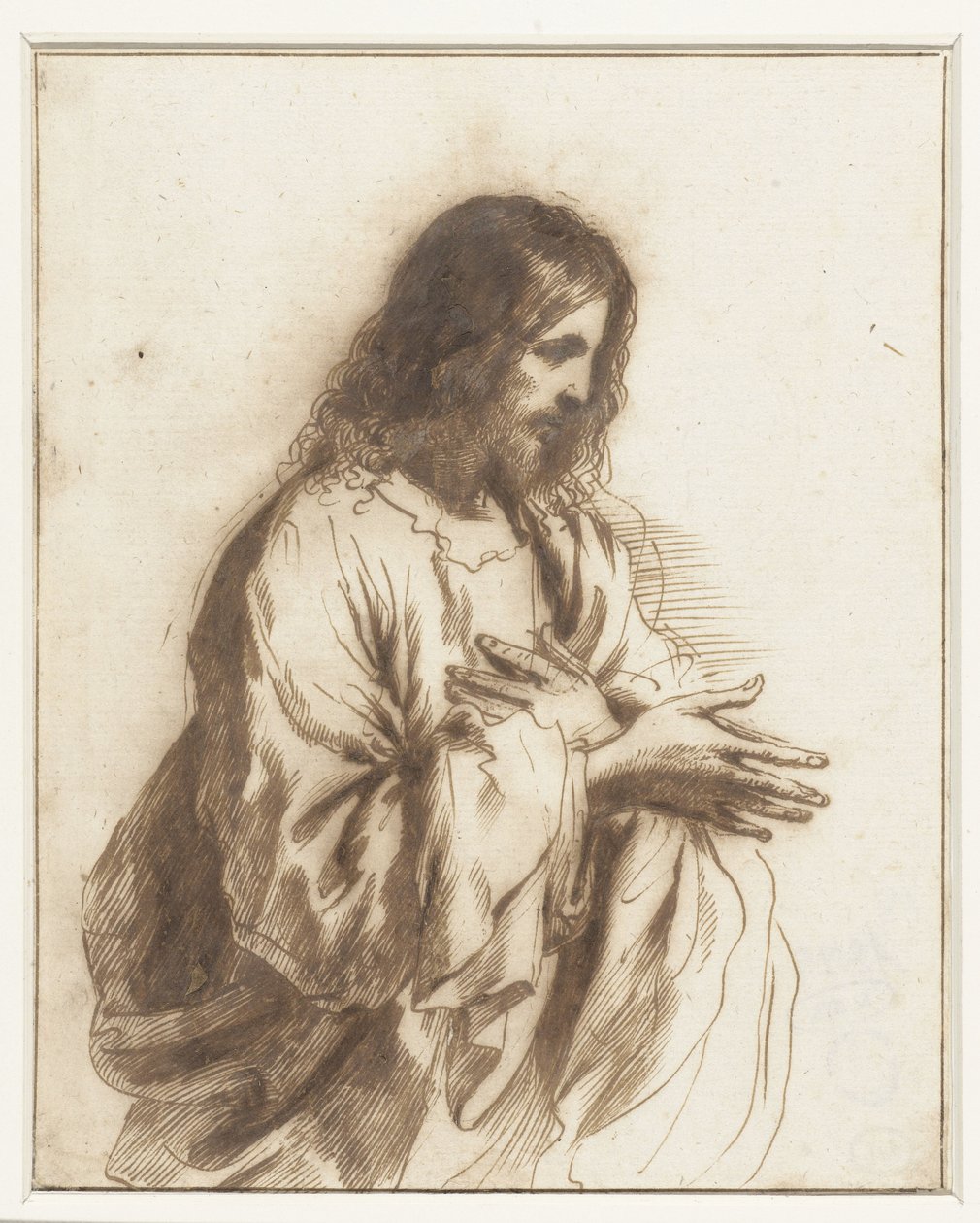 Christus tekijältä Guercino (attributed to)