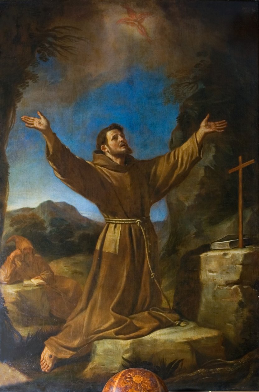 Guercino - San Francesco, cesena tekijältä Guercino