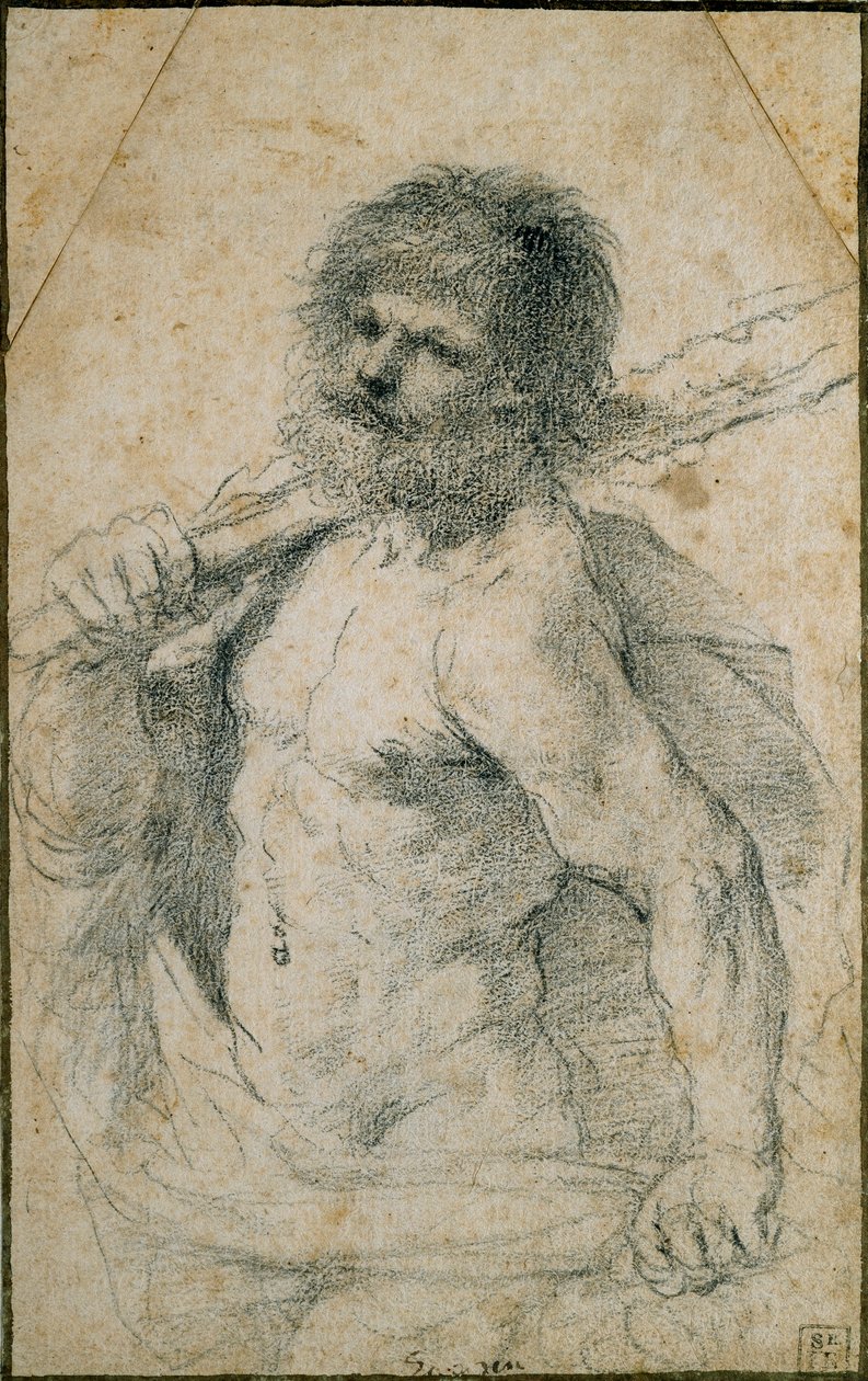 Hercules, 1600-luku tekijältä Guercino