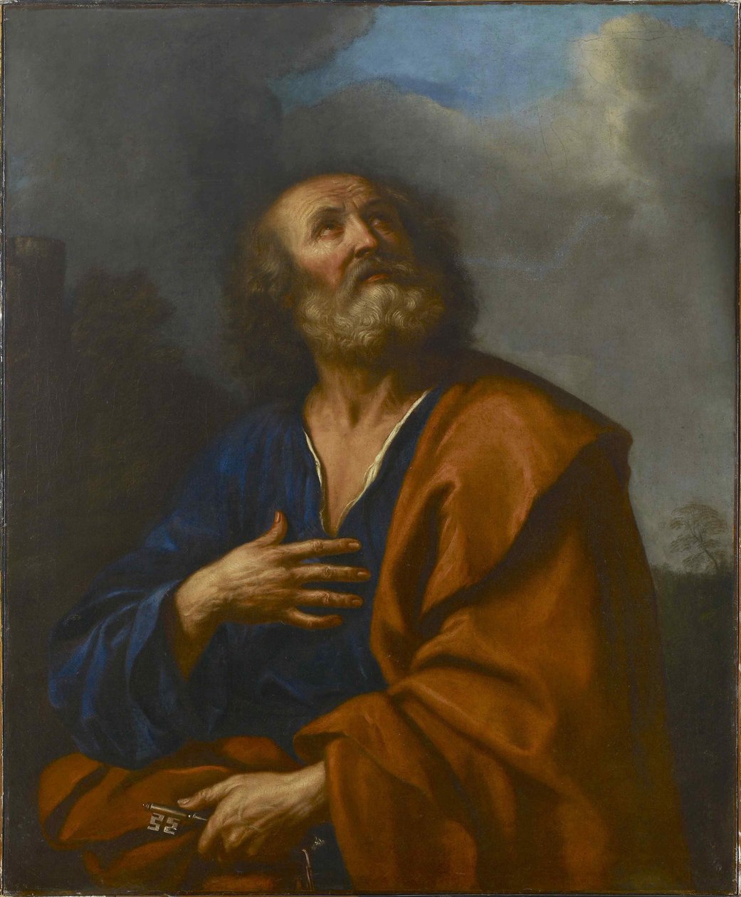 Apostoli Pietari. tekijältä Guercino
