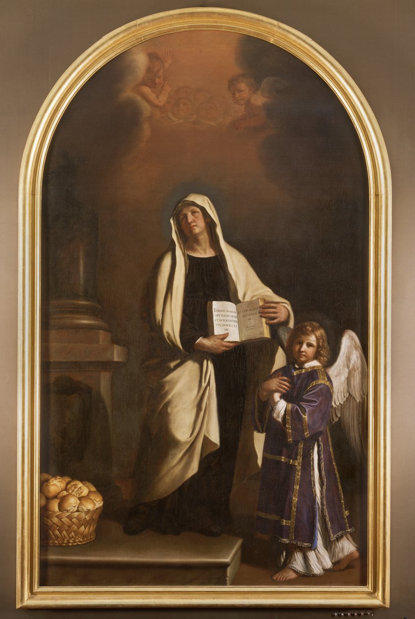 Saint Francesca Romana, 1656 tekijältä Guercino