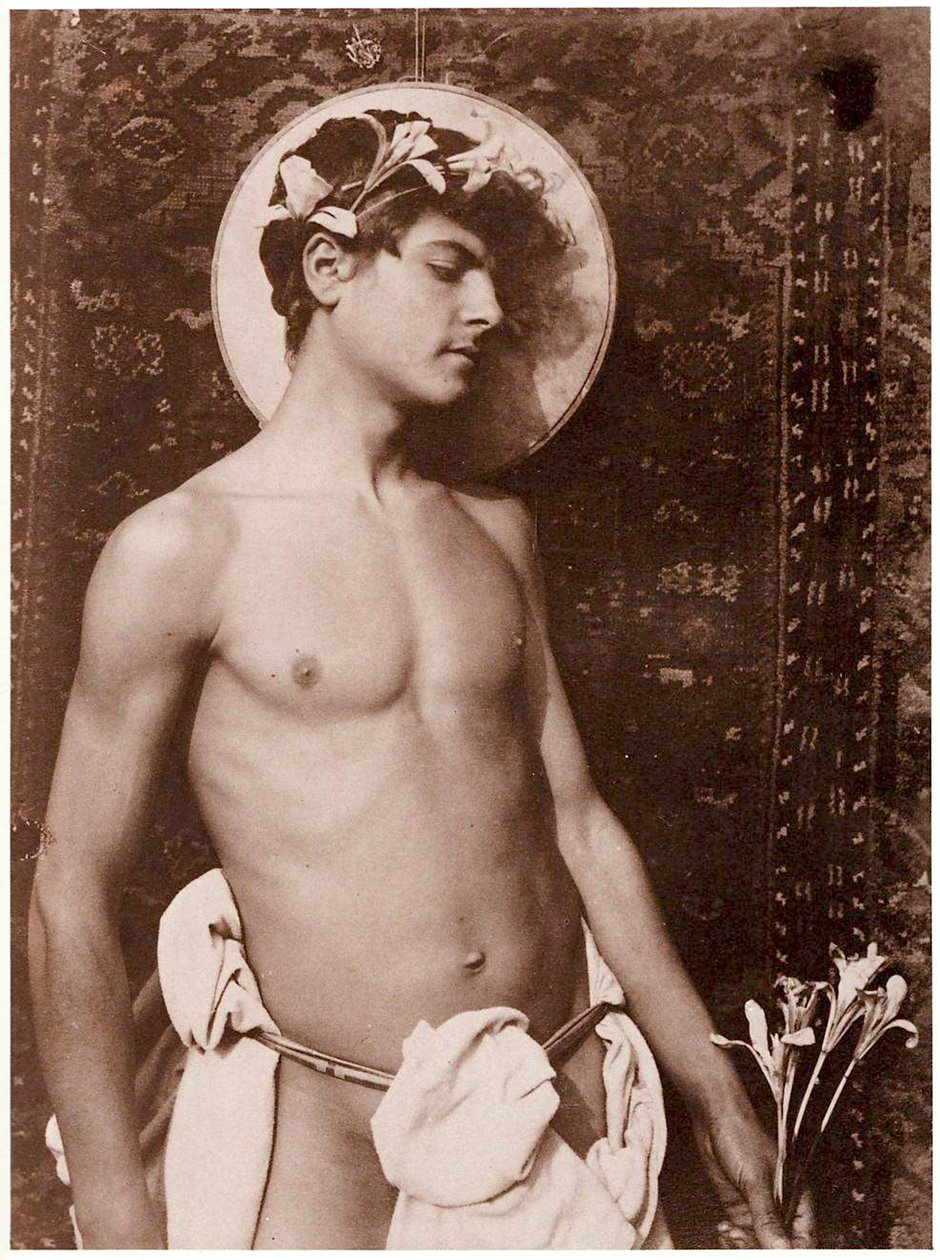 Nino Cesarinin muotokuva, noin 1896 tekijältä Guglielmo Plüschow