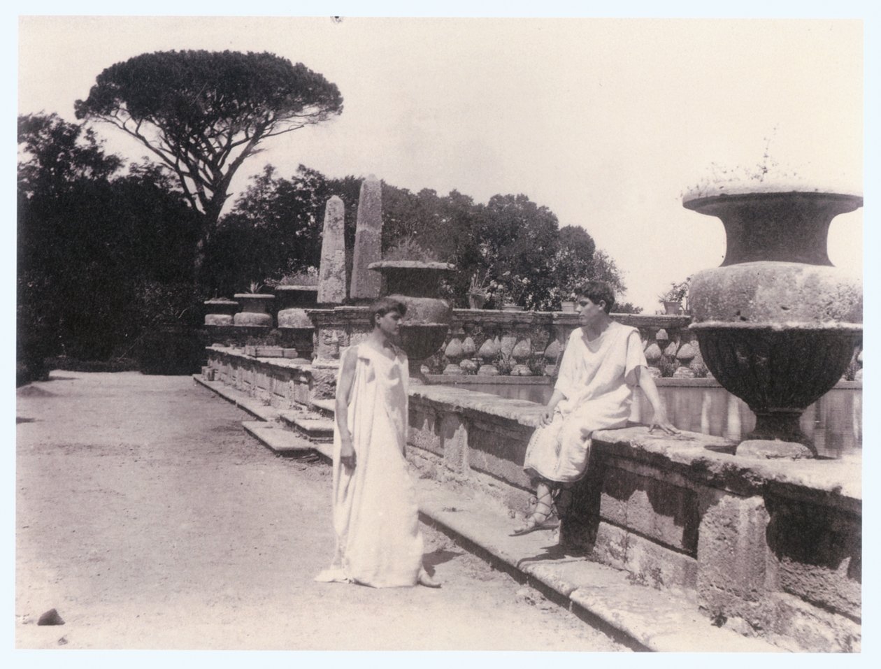 Bagnaia, Villa Lante (kuva) tekijältä Guglielmo (1852 1930) Plüschow