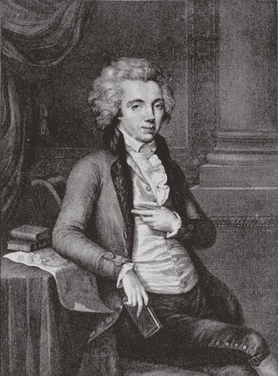 Kreivi Pavel Martynovich Skavronskyn muotokuva 1757-1793, 1791 tekijältä Guglielmo Morghen