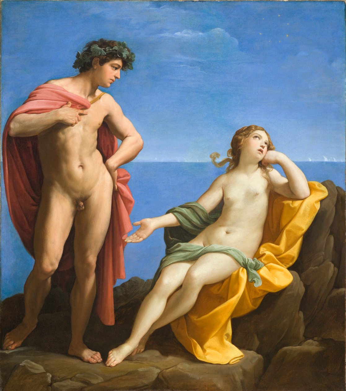 Bacchus ja Ariadne tekijältä Guido Reni