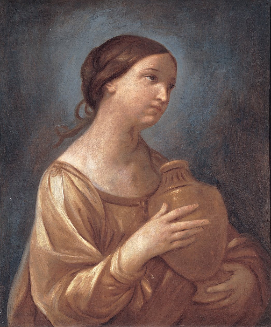Magdaleena voidepurkin kanssa tekijältä Guido Reni