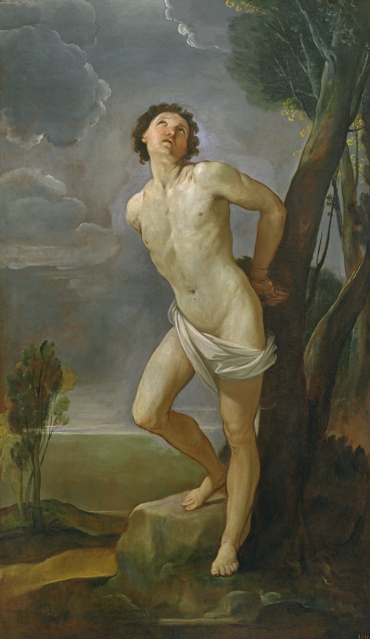 Pyhä Sebastian tekijältä Guido Reni