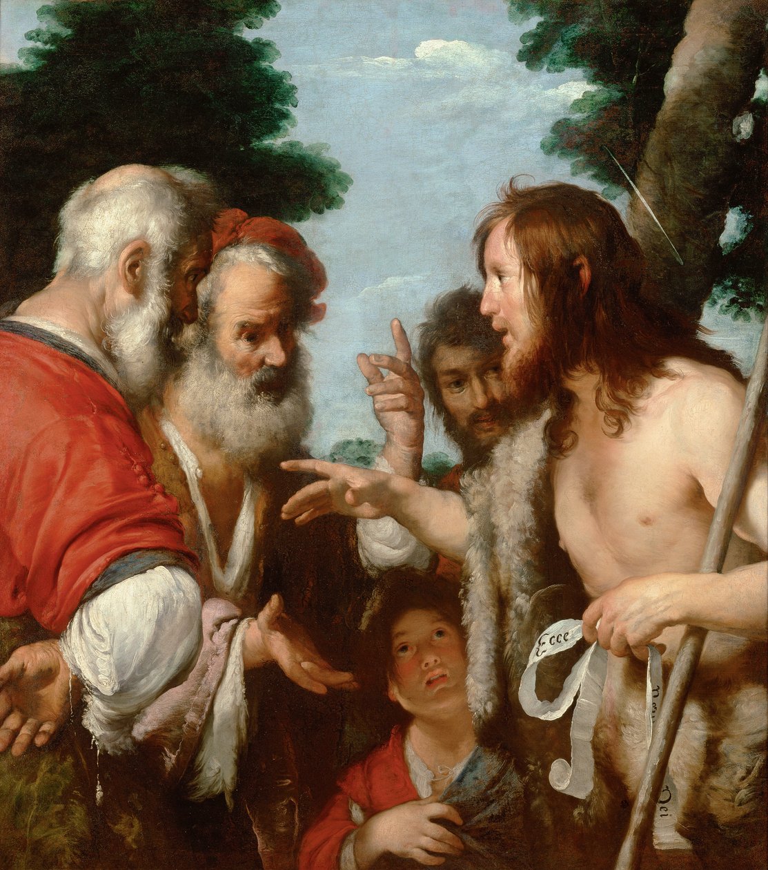 Kristuksen kaste tekijältä Guido Reni