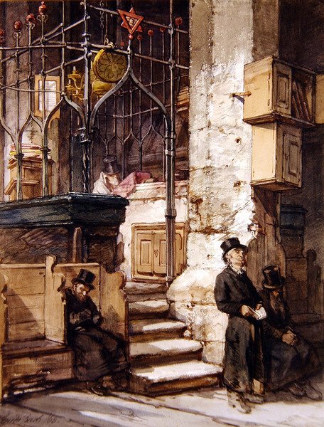Prahan synagoga tekijältä Guido Bach