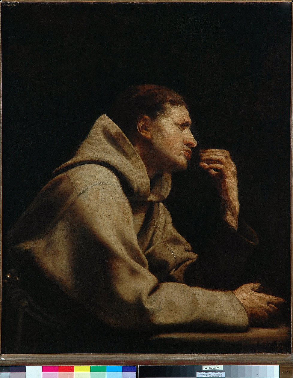 Fransiskaani (öljy kankaalle) tekijältä Guido Cagnacci