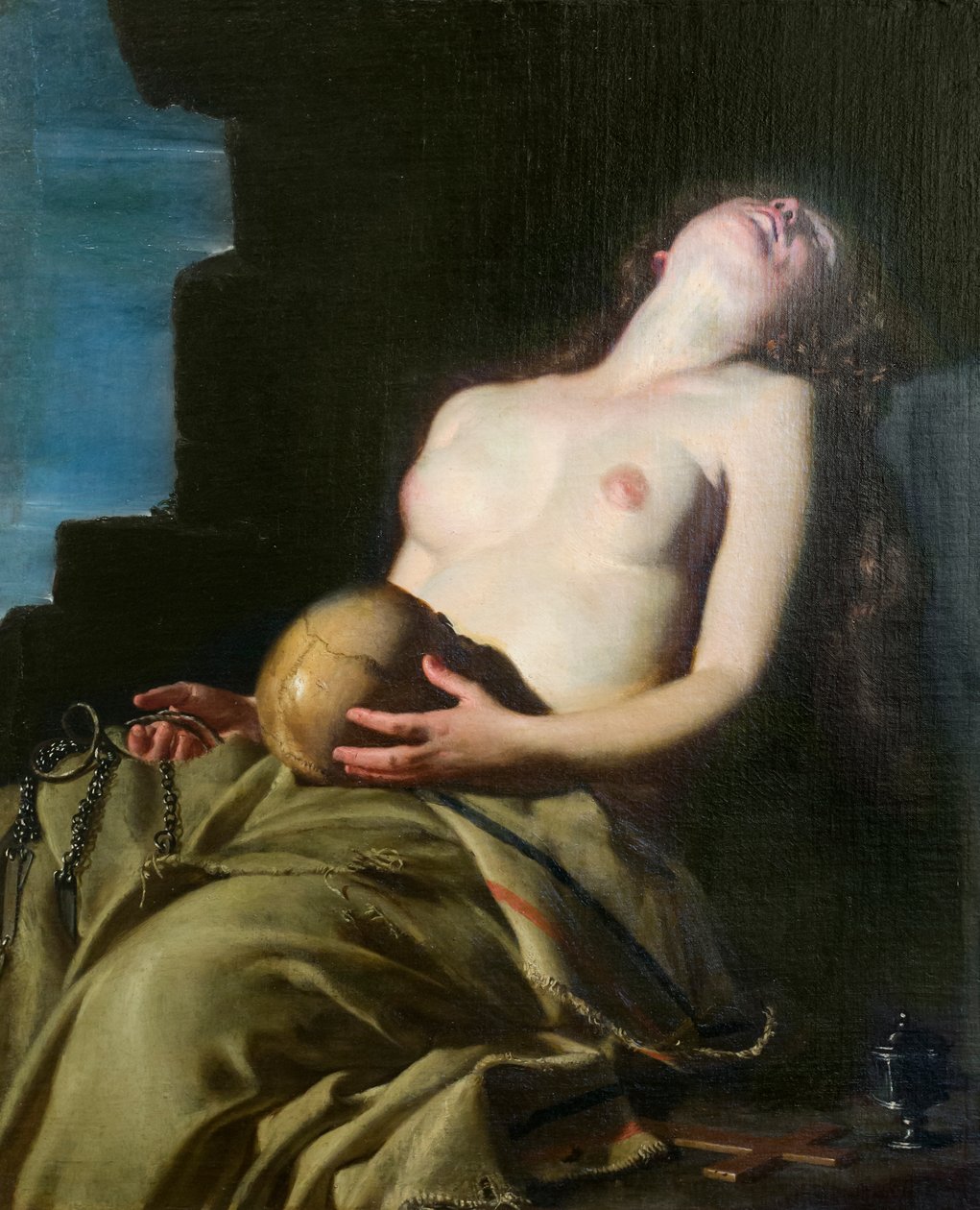 Pyhä Maria Magdaleena katuva tekijältä Guido Cagnacci