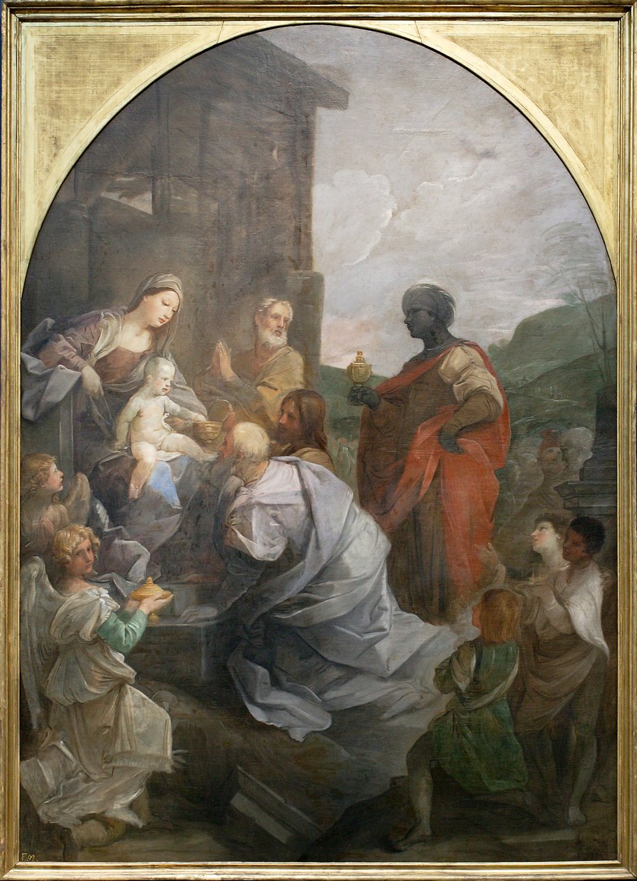 Maagien palvonta tekijältä Guido Reni