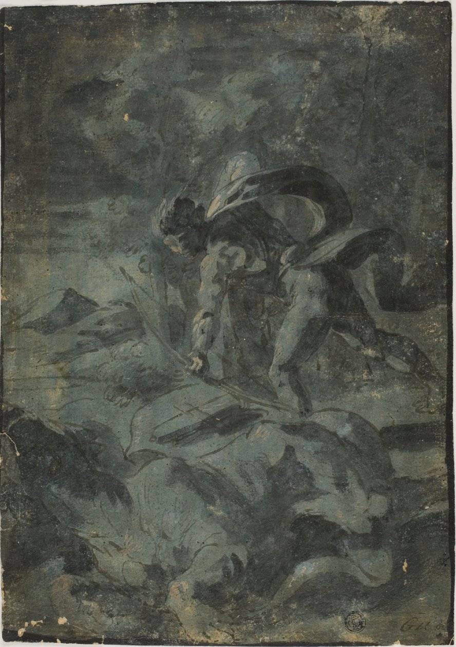 Apollo tappaa leijonan tekijältä Guido Reni
