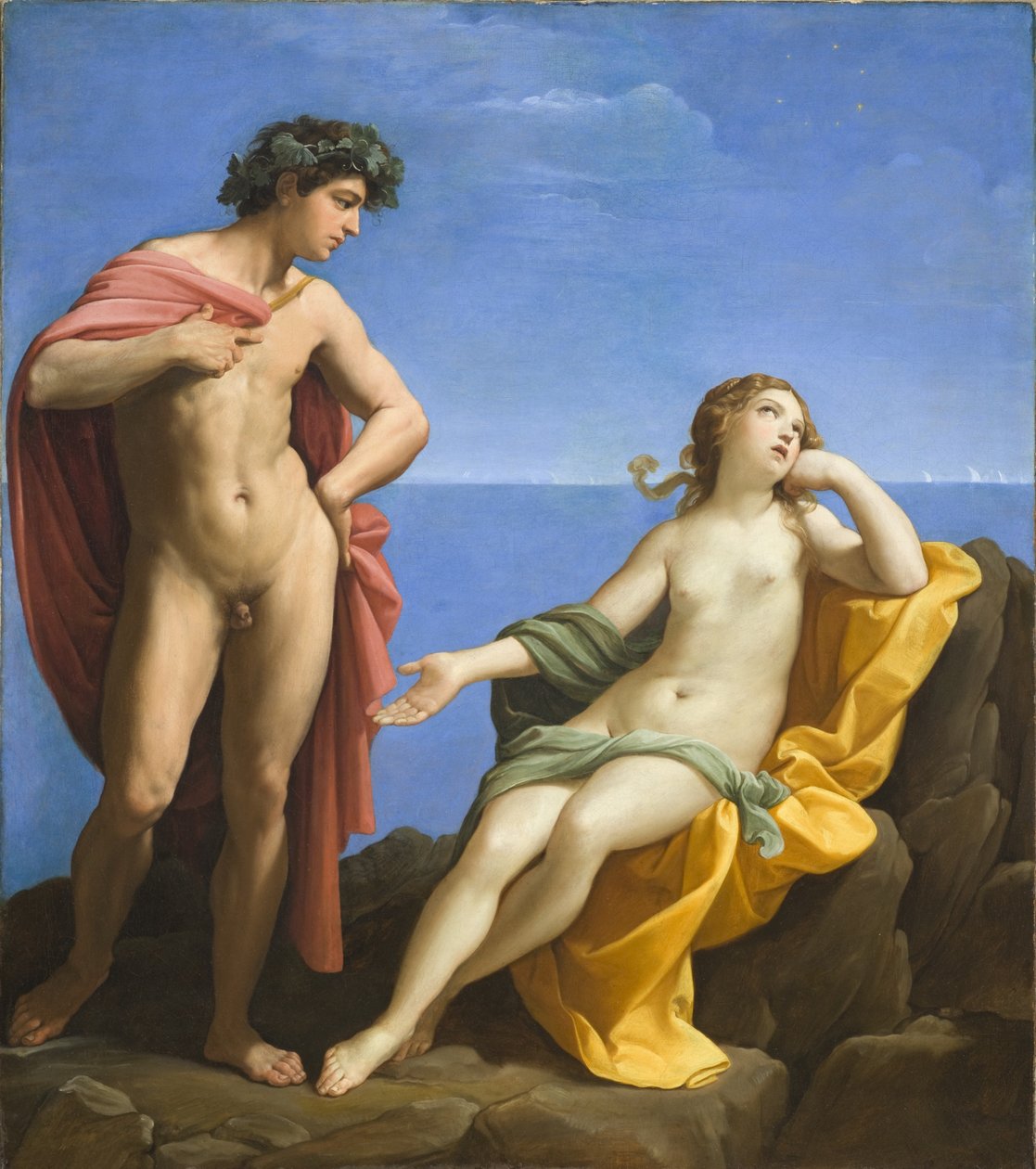 Bacchus ja Ariadne tekijältä Guido Reni