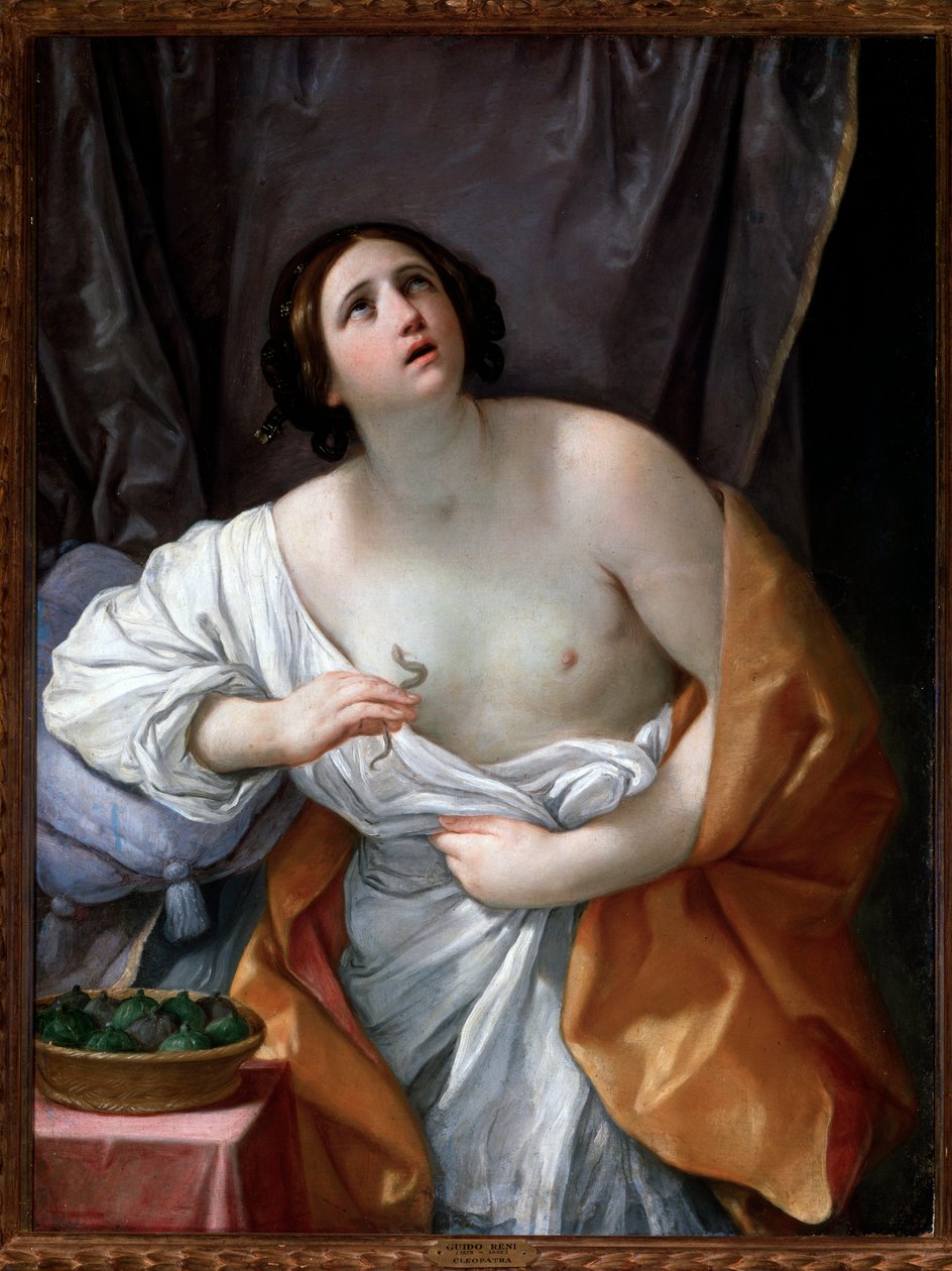 Kleopatran itsemurha - öljy kankaalle tekijältä Guido Reni