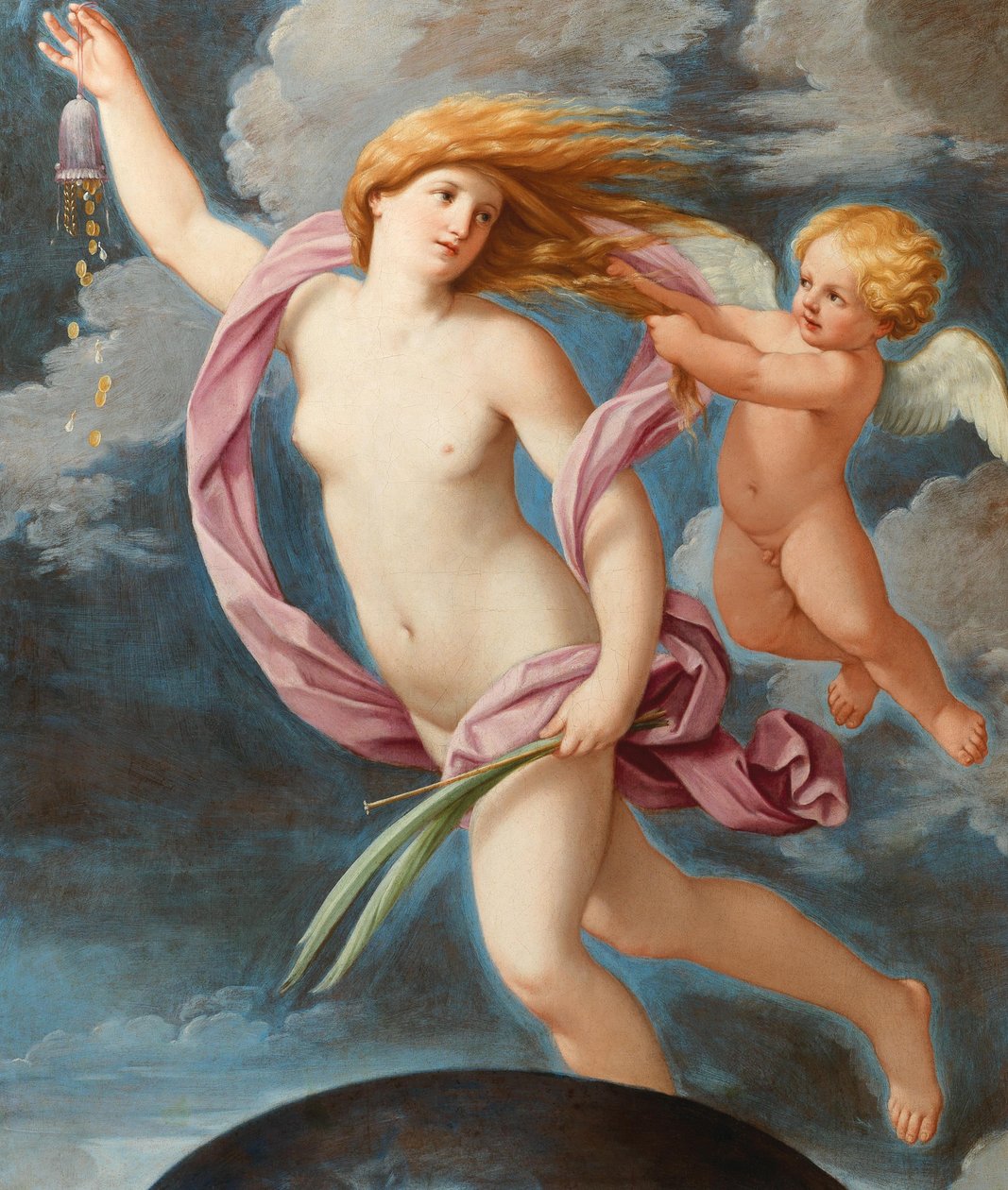 Fortuna kukkarolla, n. 1636. tekijältä Guido Reni