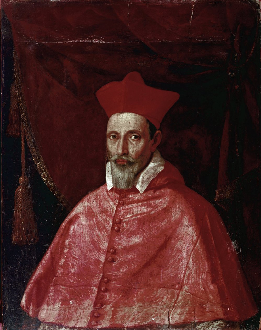 Kardinaali Berlinghiero Gessin muotokuva (öljy kankaalle, noin 1641) tekijältä Guido Reni