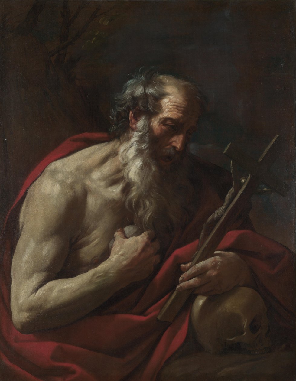 Saint Jerome tekijältä Guido Reni