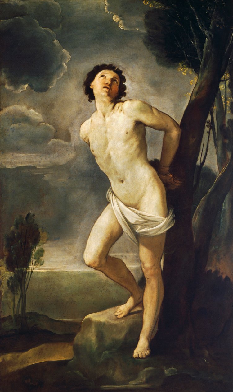 Pyhä Sebastian tekijältä Guido Reni