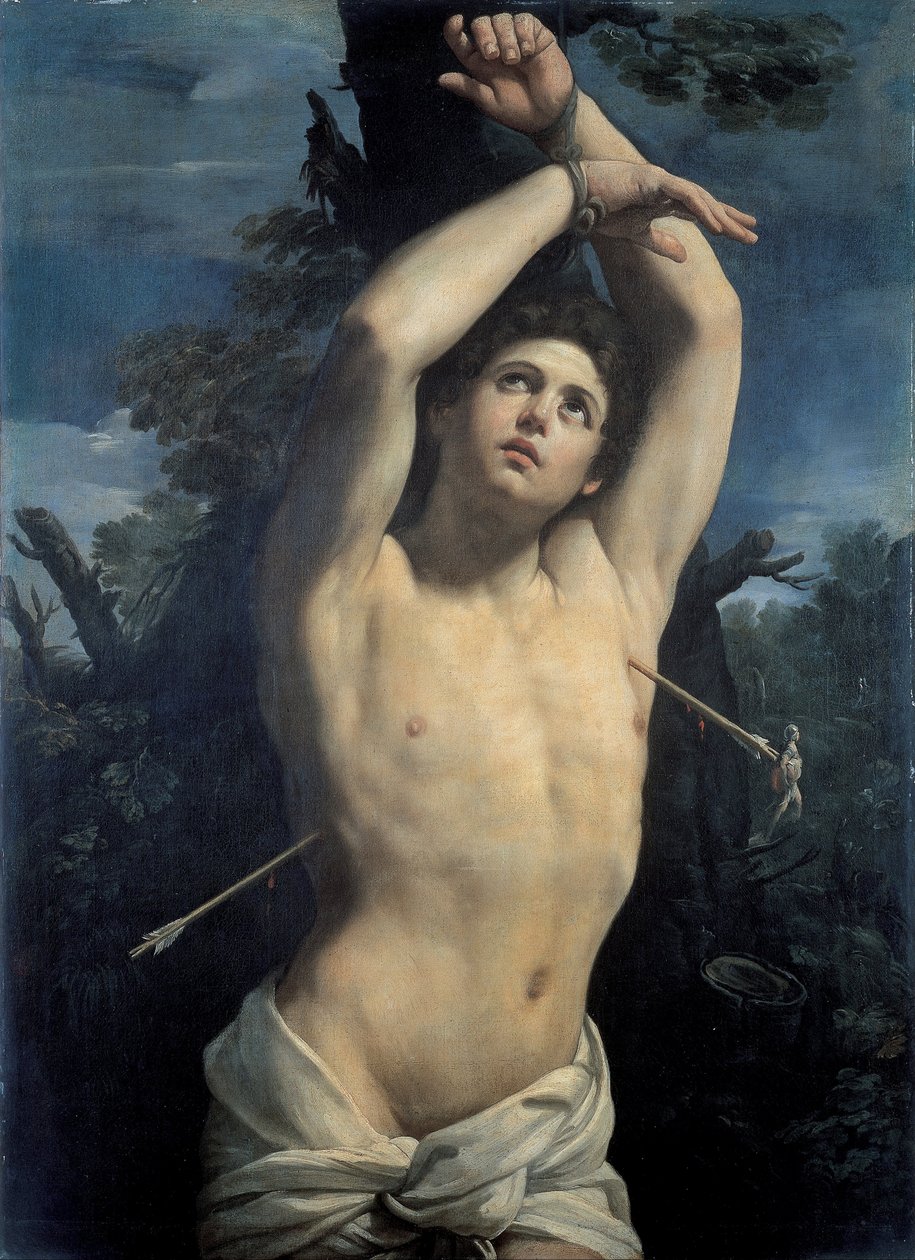 Pyhä Sebastian tekijältä Guido Reni