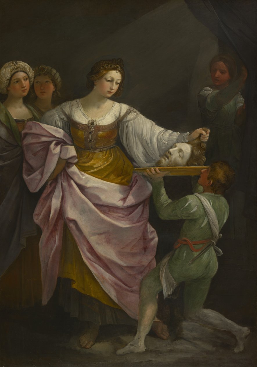 Salome Pyhän Johannes Kastajan pään kanssa, n. 1639-1642 tekijältä Guido Reni
