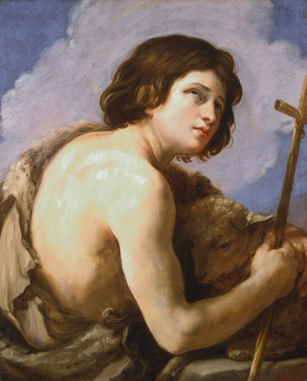 Pyhä Johannes Kastaja, n. 1595-1642 tekijältä Guido Reni