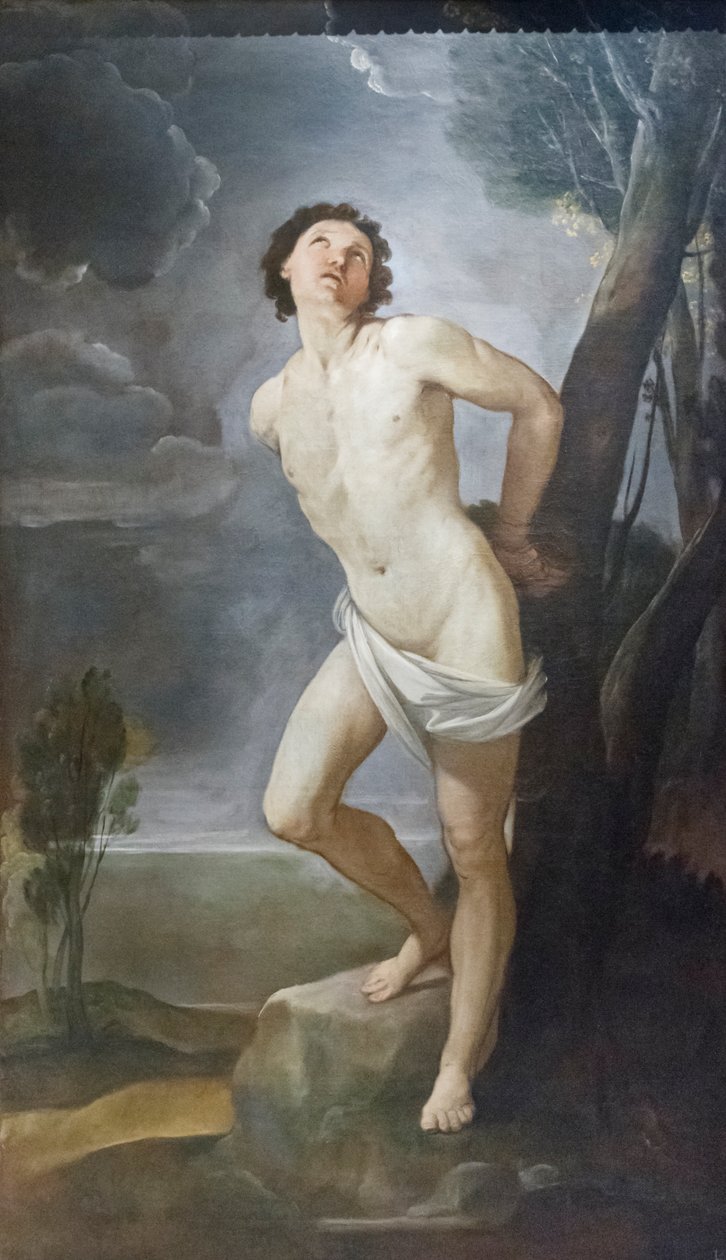 Pyhä Sebastian tekijältä Guido Reni