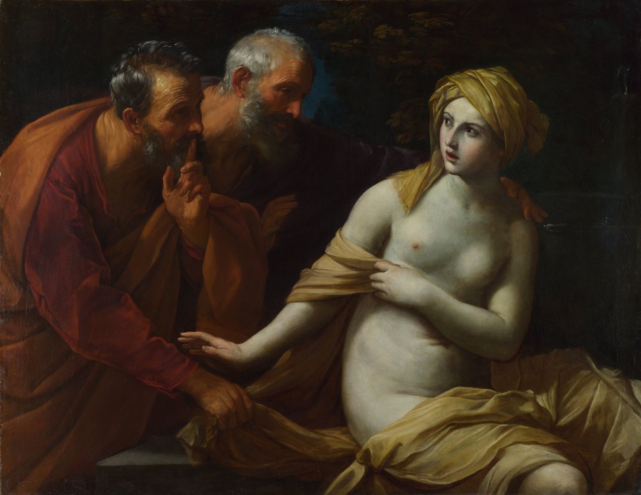 Susanna ja vanhimmat, 1622-1625 tekijältä Guido Reni