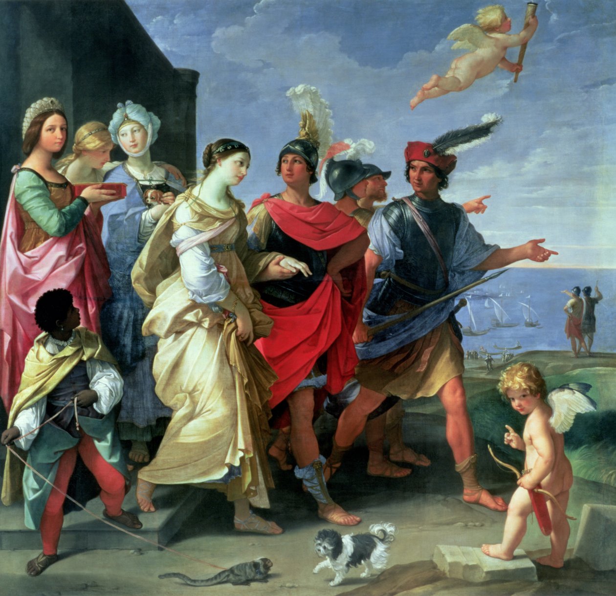 Helenan sieppaus, n. 1626-31 tekijältä Guido Reni