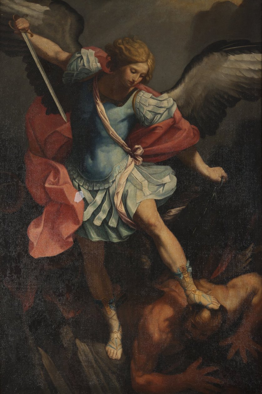 Arkkienkeli Mikael kukistaa Saatanan tekijältä Guido Reni