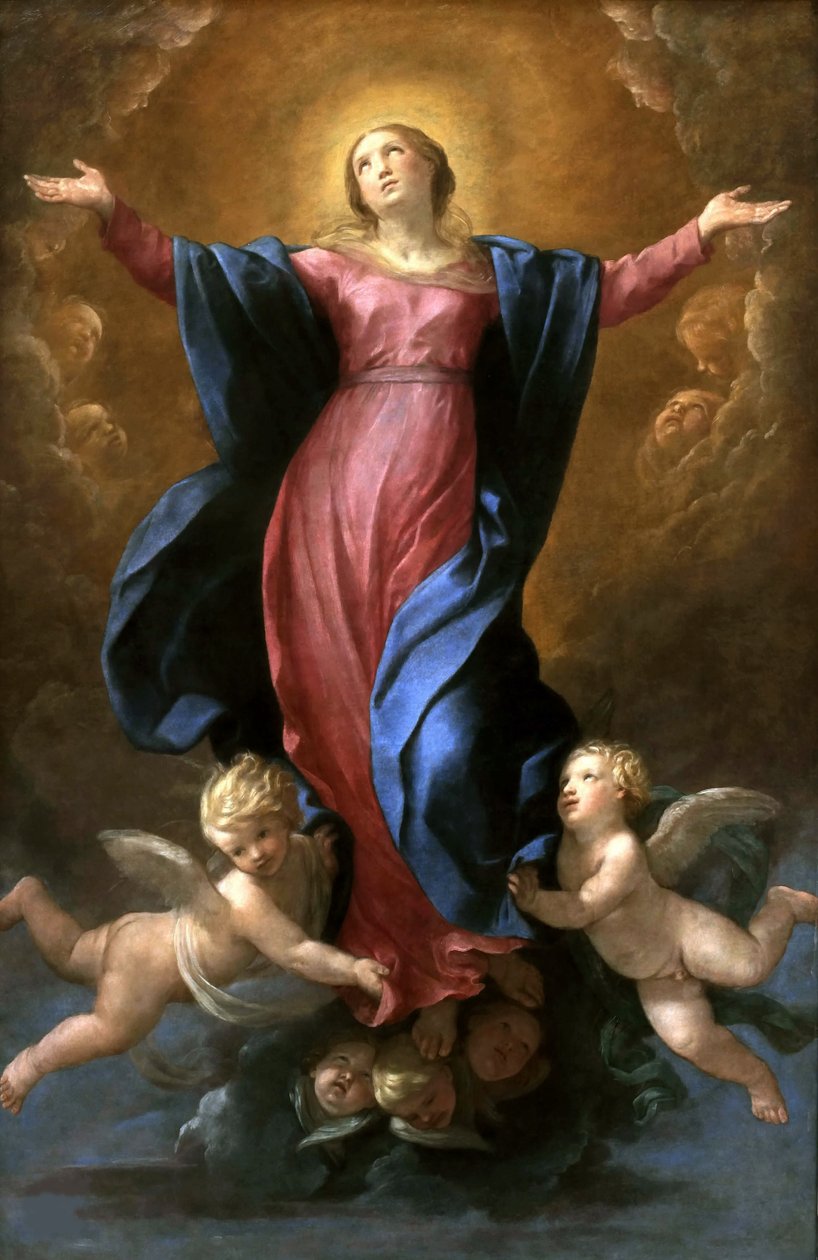 Siunatun Neitsyt Marian taivaaseenasto, 1637. tekijältä Guido Reni