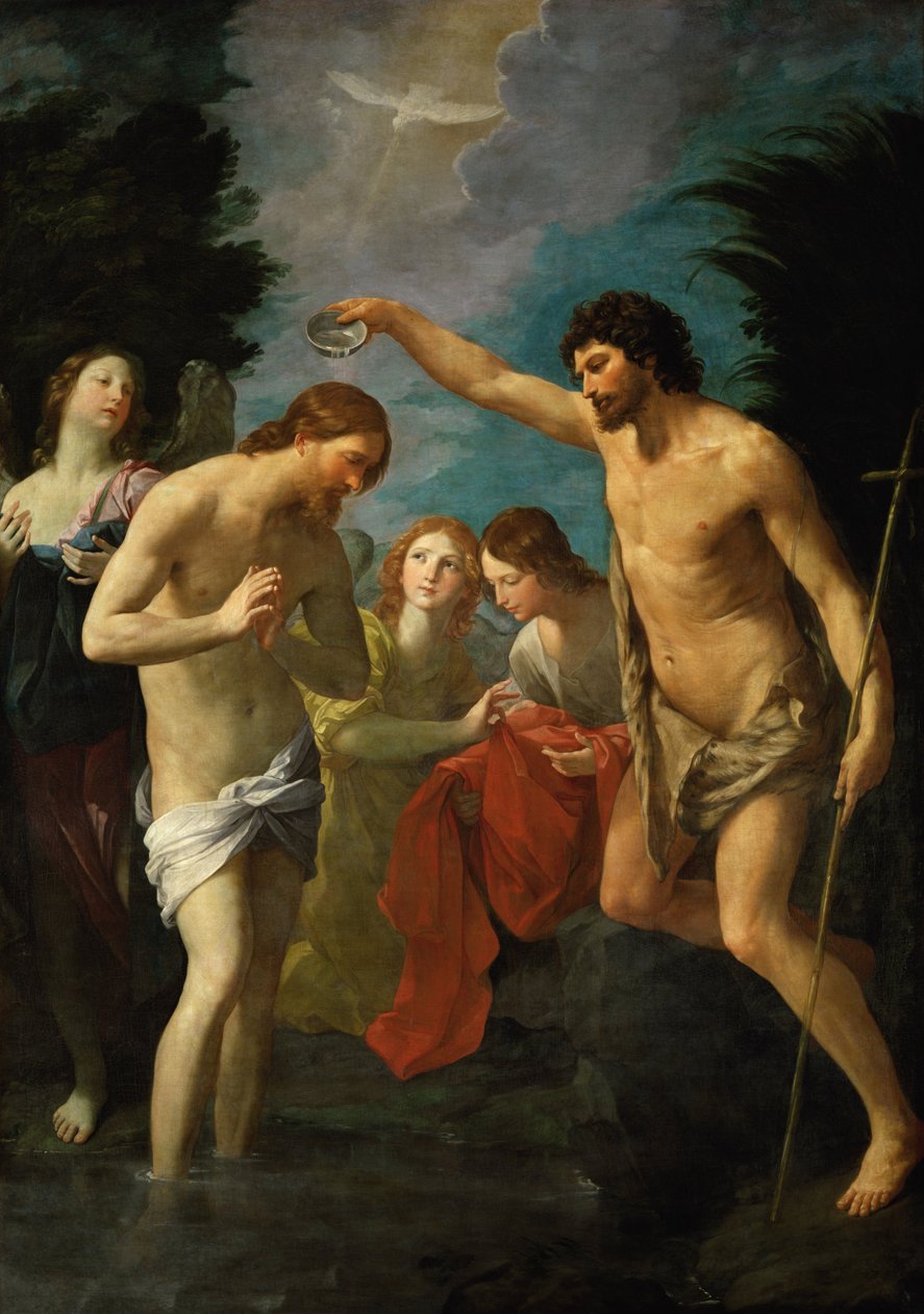 Kristuksen kaste tekijältä Guido Reni